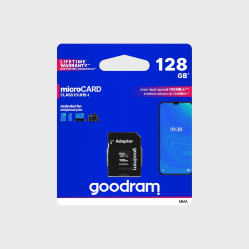 Karta pamięci 128 GB microSD Class 10 Goodram do kamer
