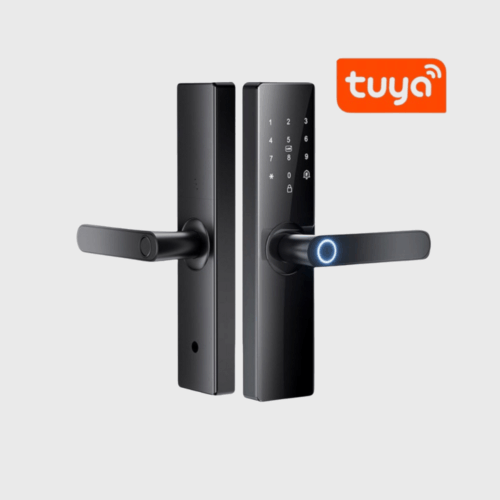 Smart Lock Tuya – klamka elektroniczna na kod, odcisk palca i aplikację mobilną do drzwi wewnętrznych