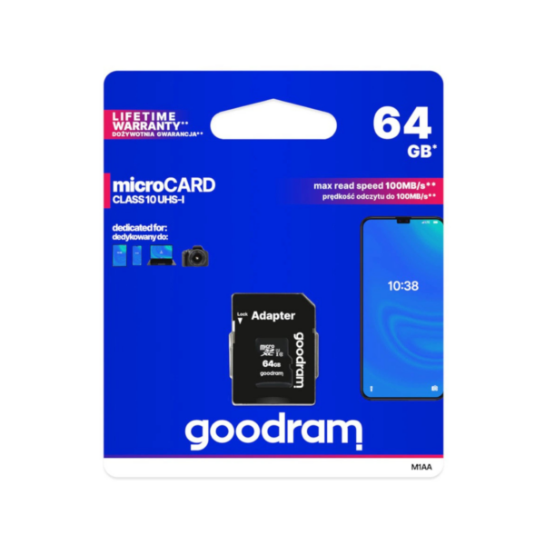 Karta pamięci microSD Goodram 64 GB Class 10
