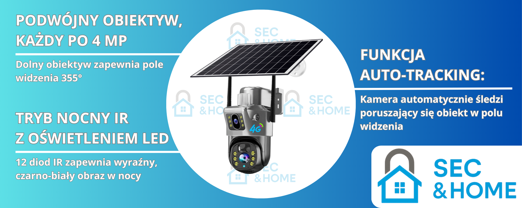 Karta produktowa Kamera solarna 4G